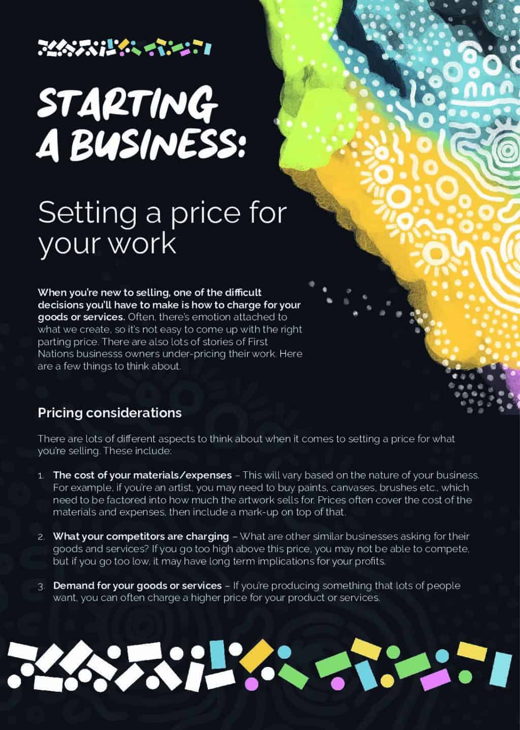 Starting a business: How should you price your work? | TomorrowMoney